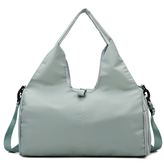 Vibe Geeks Large Capacity Dry and Wet Separation Wear-resistant Sports Fitness Storage Bag - Green