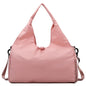 Vibe Geeks Large Capacity Dry and Wet Separation Wear-resistant Sports Fitness Storage Bag - Pink