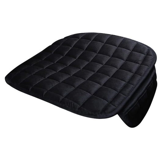 Vibe Geeks Auto Front Seat Winter-proof Cover for Comfort and Protection - Black