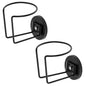 Vibe Geeks Stainless Steel Magnetic Cup Holder Caddy Drink Holder for Tractor Lawn Mower Truck - 2 Pack