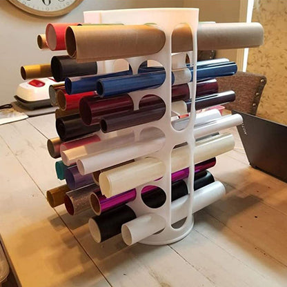 Vibe Geeks Handy Laundry Grocery Bag Storage Holder - White