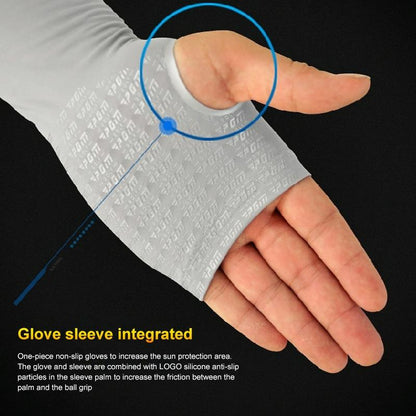Breathable Golf Sunscreen Sleeve - Fluorescent Green - Fluorescent Green