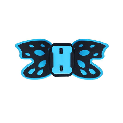 Gopro Helmet Mount Adapter - Butterfly Design - Fluorescent Green