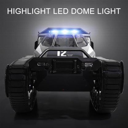 2.4g Rc Tracked Tank Off-road Vehicle Toy 1 12 Scale - Grey