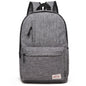 Multi-Function Canvas Laptop Backpack - Fits 15.6 Macbook Samsung Sony Dell Alienware Chuwi Asus Hp - 42X29X13Cm - Grey
