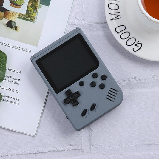 Retro Mini Handheld Game Console - 3.0 Inch 800 Games Av Output - Grey