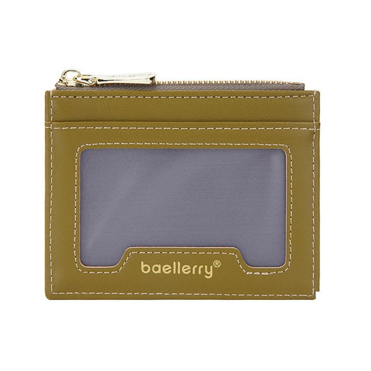 Light & Thin Card Bag Multifunctional Coin Purse - Dark Green