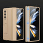 Foldable Magnetic Hinged Case for Samsung Galaxy z Fold 4 - Champagne Gold