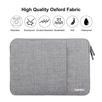 Zipper Sleeve Briefcase for Macbook Samsung Sony Dell Alienware Chuwi Asus Hp Laptops and Tablets - Grey