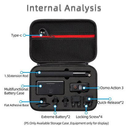 Dji Action Carrying Case - 3 Sizes Available