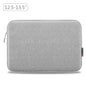 13 Laptop Sleeve Briefcase for 12.5-13.5 Laptops - Zipper Closure - Grey