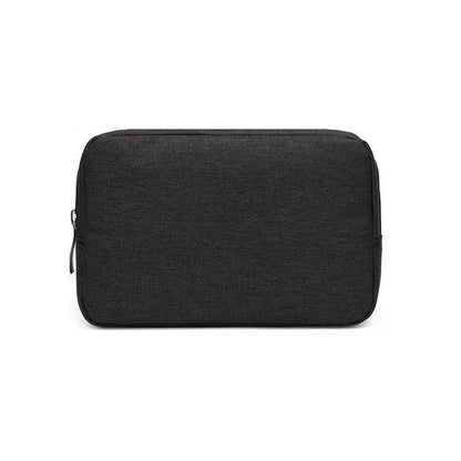 Versatile Headphone Charger & Data Cable Storage Bag - 17 x 11.5 x 5.5cm - Grey