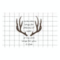 52 Inch Dust-proof Tv Cover for Household - Antlers