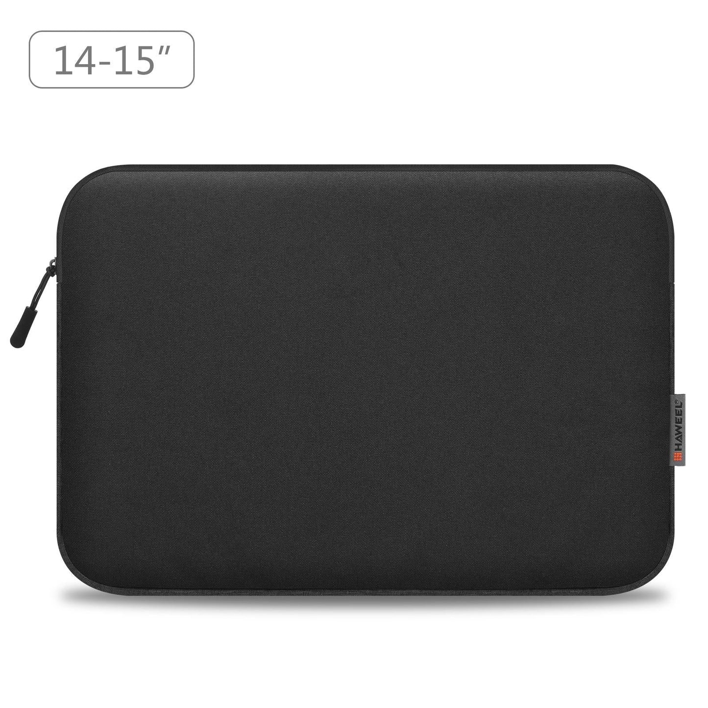 14-15 Inch Laptop Sleeve Briefcase Bag with Zipper - Grey