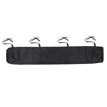 2.5m Waterproof Retractable Roller Blind Awning Cover - Dustproof Protection - Grey