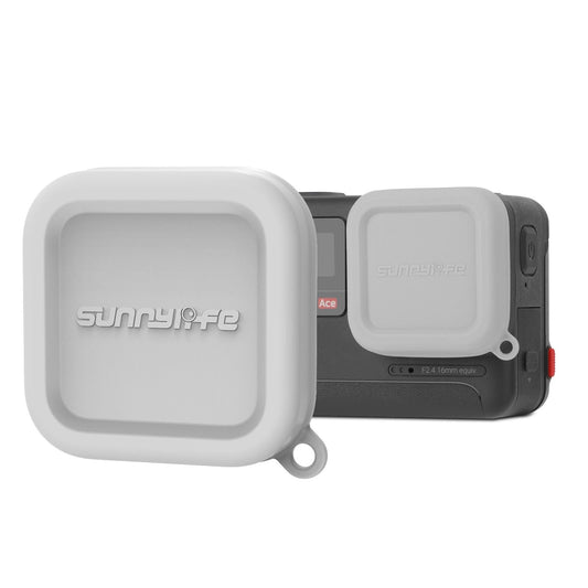 Silicone Lens Cap Protector for Insta360 Ace / Ace Pro - Grey