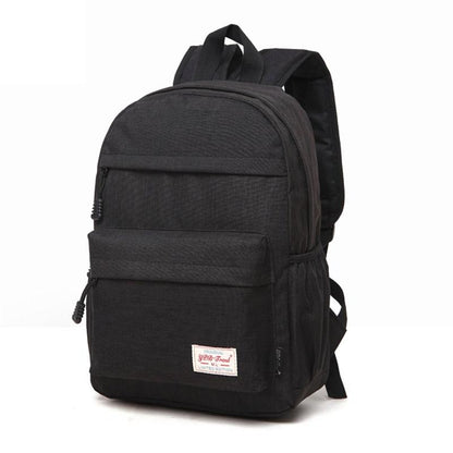 Versatile Canvas Laptop Backpack For 13-15 Inch - 36X25X10Cm - Grey