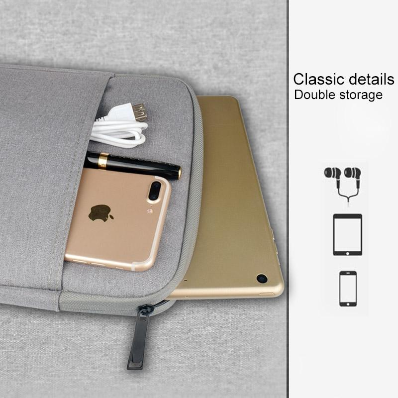 Shockproof Tablet Sleeve for 9.7 Ipad Pro / 2018 / 2017 - 10 Liner Pouch Cover - Grey