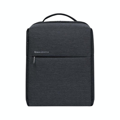 15.6-Inch Waterproof Laptop Backpack - Light Grey