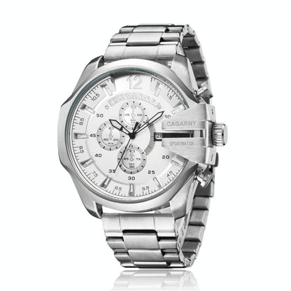 Stainless Steel Quartz Watch - Waterproof & Fashionable - Wa6838Sh