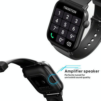 1.83 Inch Bt5.2 Smart Sport Watch Support Sleep / Heart Rate / Blood Oxygen / Temperature / Blood Pressure Health Monitor - Silver + Grey