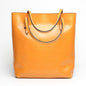 Stylish Shoulder Tote For Women - Charm Orange
