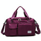 Compact Waterproof Gym Bag For Travel - Size S - Purple Red
