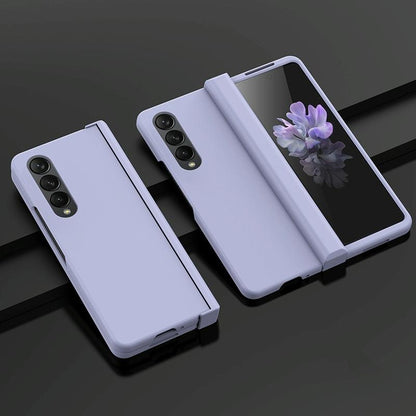 Foldable Skin Feel Case for Samsung Galaxy z Fold 4 / 5g - Dark Green