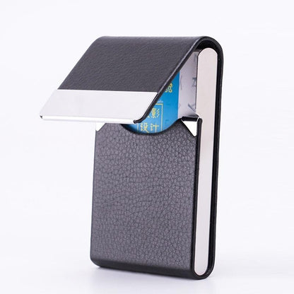 Business Card Case For Advertising Fits Most Cards - Woven Coffee
