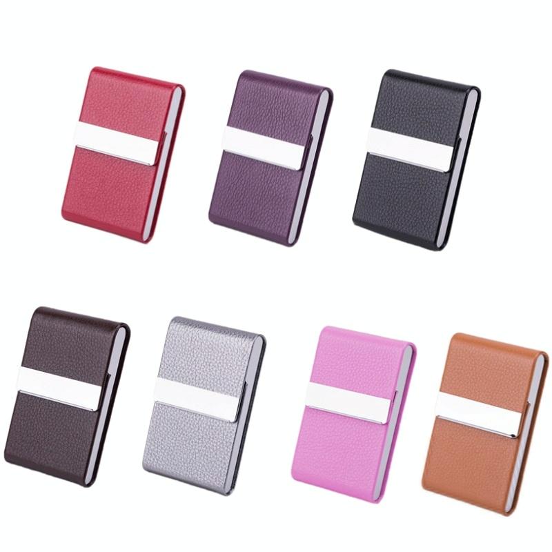 Business Card Case For Advertising Fits Most Cards - Woven Coffee