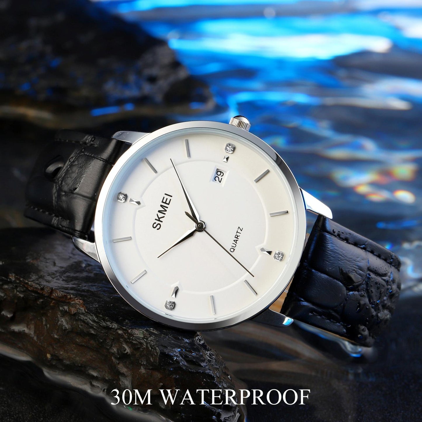 Men Casual Quartz Watch With Calendar - 1801