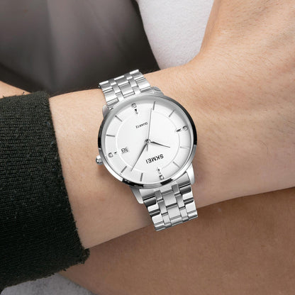 Men Casual Quartz Watch With Calendar - 1801