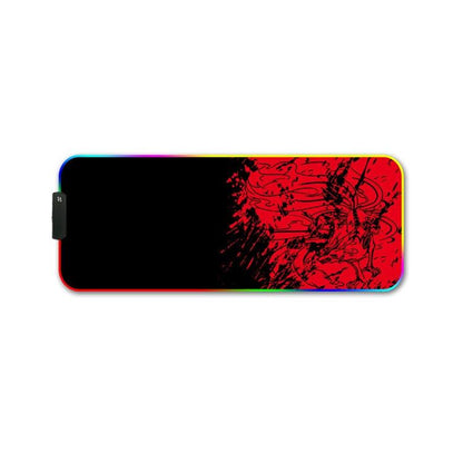 Rgb Non Slip Mouse Pad With Thermal Transfer - Brontosaurus