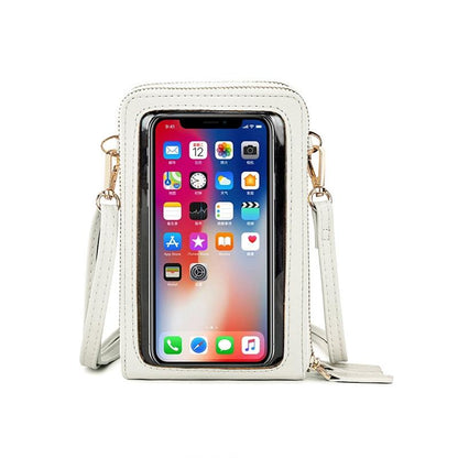 Multifunctional Touch Screen Phone Bag - Light Blue