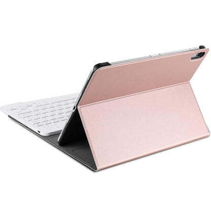 Bluetooth Keyboard & Leather Tablet Case For Ipad Pro 11 Detachable Brushed Texture Horizontal Flip Holder - Gold