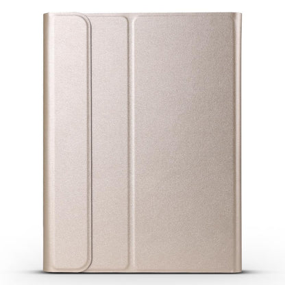 Bluetooth Keyboard & Leather Tablet Case For Ipad Pro 11 Detachable Brushed Texture Horizontal Flip Holder - Gold