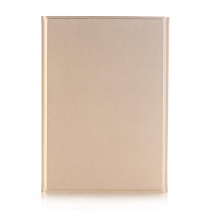 Universal Ultra-Thin Tablet Case With Bluetooth Keyboard For Ipad Mini 3 / 2 / 1 - Horizontal Flip Design - Gold