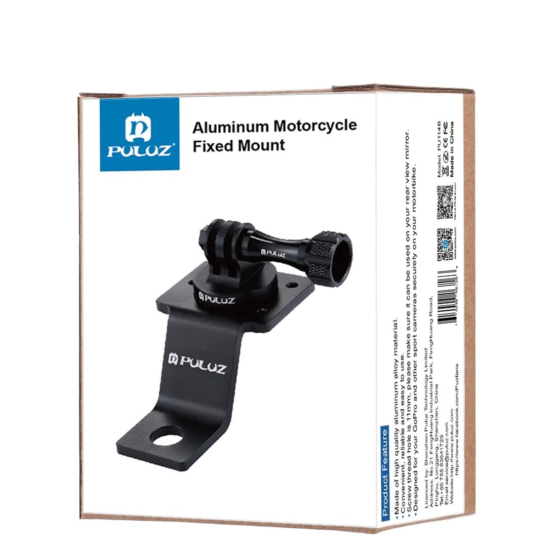 Universal Motorcycle Mount for Action Cameras - Gold