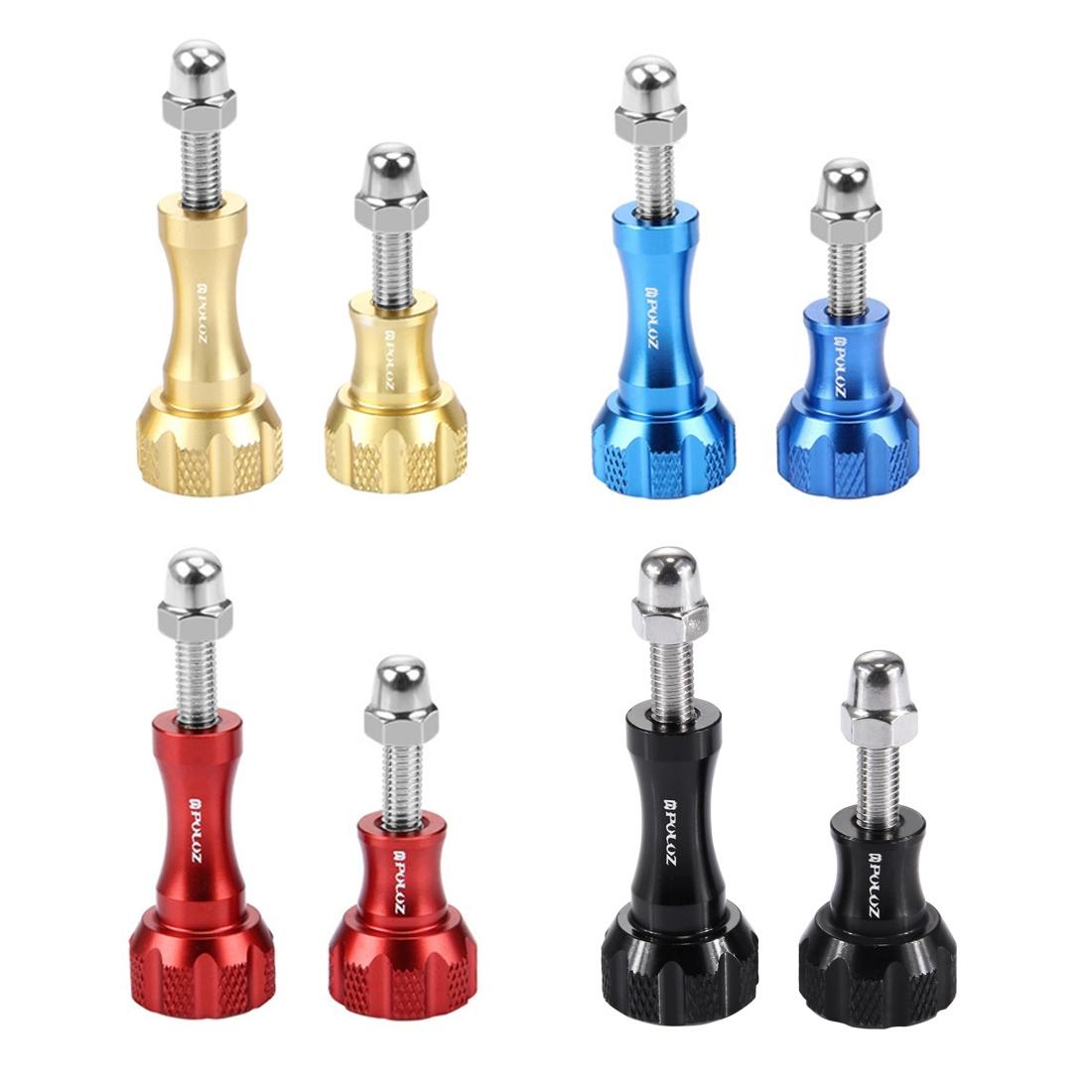 Aluminum Thumb Knob Set for Gopro Insta360 Dji Action Cameras - Gold