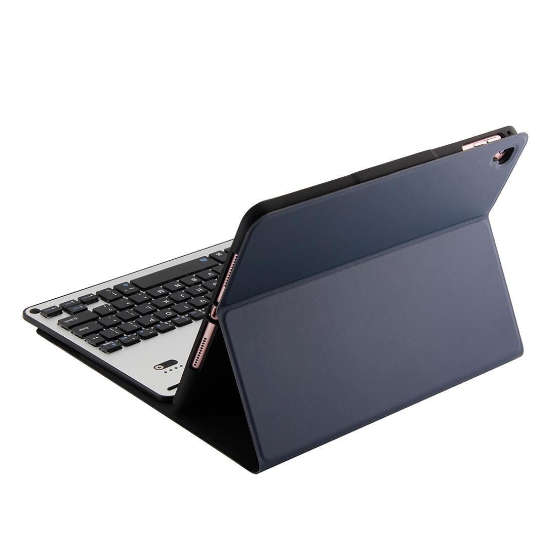 Bluetooth Keyboard & Leather Tablet Case For Ipad Air / Pro 9.7 - Detachable Water Repellent Magnetic Sleep Function 3-Gear Angle Adjustment Pen Slot - Gold