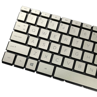 Backlit us Keyboard for Hp Pavilion X360 14 Laptops - Gold