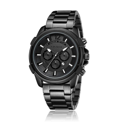 Stainless Steel Waterproof Quartz Watch - Fashionable Design - Wa6884J