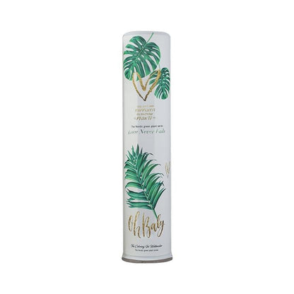 190 x 40 Cm Elastic Cloth Cabinet Air Conditioner Dust Cover - Monstera
