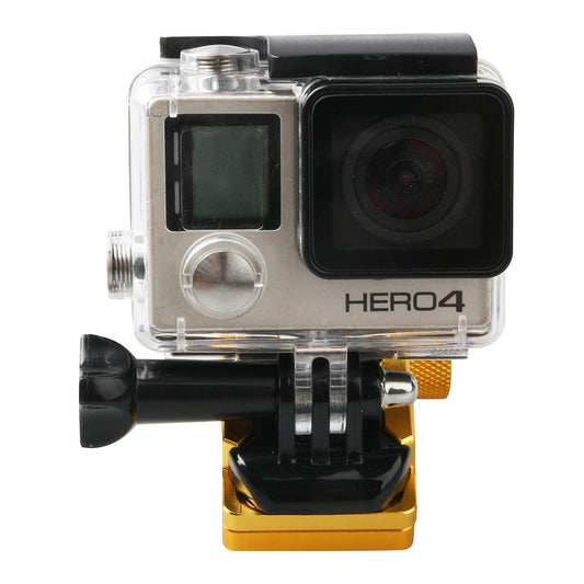 Universal Rearview Mirror Mount for Action Cameras - Gold