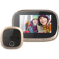 4.3 Security Door Viewer With 1.0Mp Camera Motion Detection Night Vision & Music - 145 Degree Wide Angle & Tf Card - Gold
