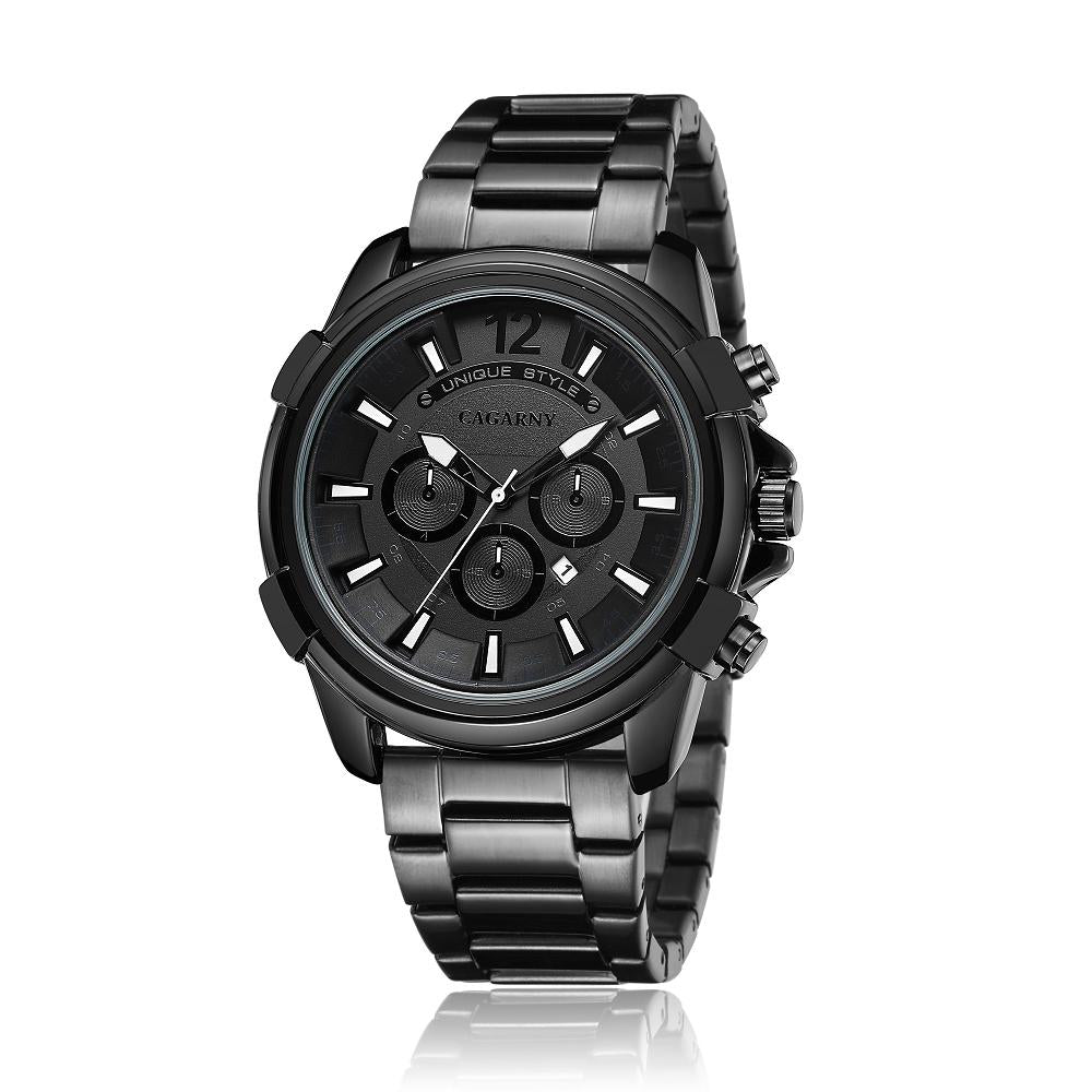 Stainless Steel Waterproof Quartz Watch - Fashionable Design - Wa6884Bj