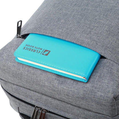 Breathable Casual Backpack for Notebooks and Tablets - Large Capacity - Blue