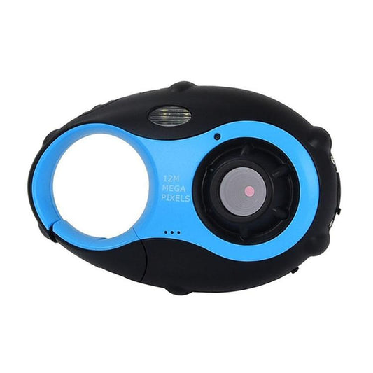 Mini Keychain Digital Camera for Kids - 5mp 1.5 Screen Gift - Blue