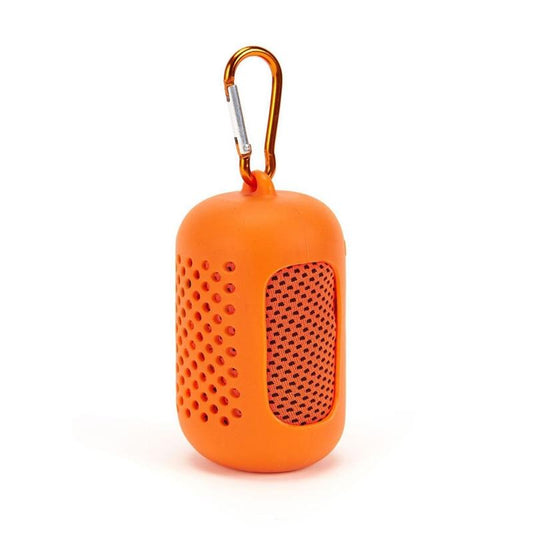 Chill Towel For Summer Workouts - Cylindrical Bright Orange