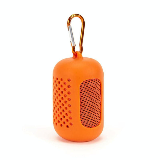 Chill Towel For Summer Workouts - Cylindrical Bright Orange